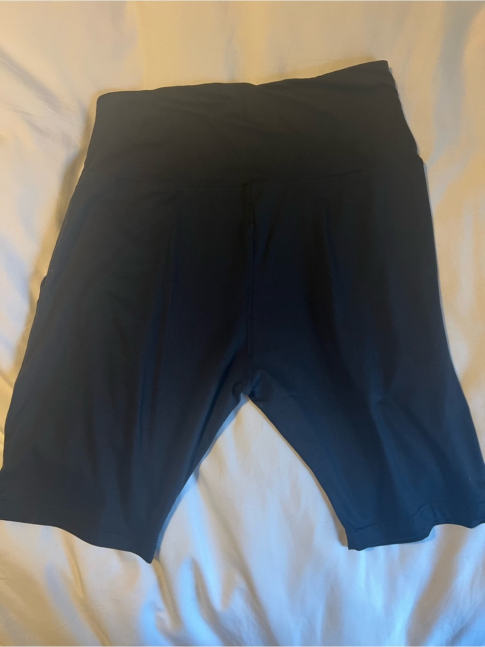 5 Pack of High-Rise Black Bike Shorts with Secure Side Pockets - Picture 7 of 8